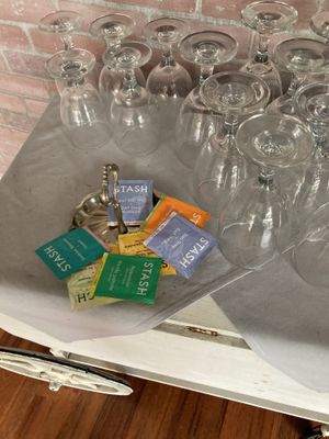 Tea selection at Arles and Boggs  in Wallingford