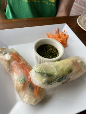 Spring rolls at Arles and Boggs  in Wallingford