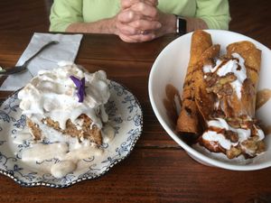 Tres Leches & Banana Taquillos  at Arles and Boggs  in Wallingford