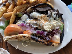Mushroom gyro at Arles and Boggs  in Wallingford