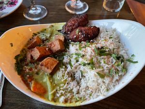 Curry stew  at Arles and Boggs  in Wallingford