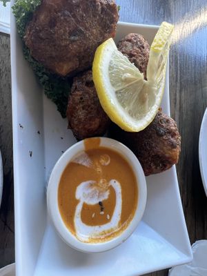 kofta dippers  at Arles and Boggs  in Wallingford