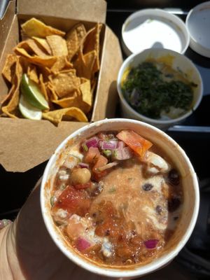 Deconstructed Kid’s Nachos  at Arles and Boggs  in Wallingford