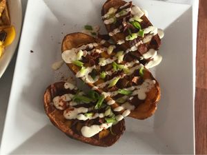 Loaded Potatoes  at Arles and Boggs  in Wallingford