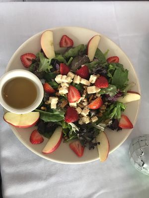 Strawberry Apple Feta Salad with Candied Walnuts! at Arles and Boggs  in Wallingford