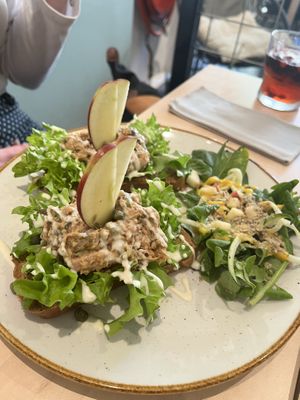 No-tuna sandwich  at Sync-Ok in Deventer