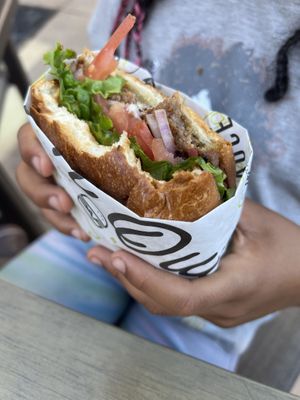 My daughter loved her Backyard Burger  at Veg'n out in San Diego