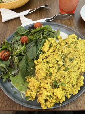 Tofu on sourdough   at The Greenhouse in Horsforth