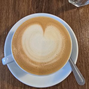 Oat flat white at The Greenhouse in Horsforth