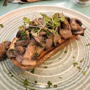 Mushrooms  at The Greenhouse in Horsforth