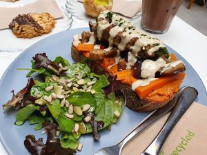 Delicious at Sacred Grounds in Exeter