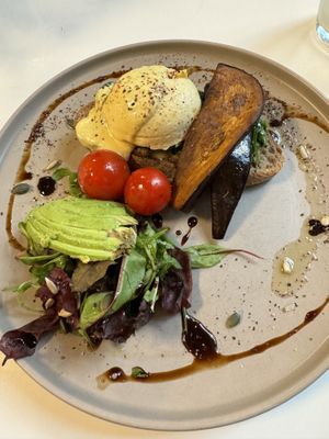 Sacred Benedict   at Sacred Grounds in Exeter