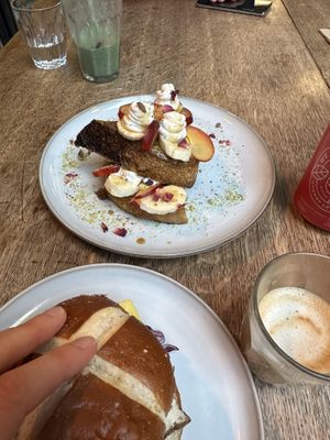   at Sacred Grounds in Exeter