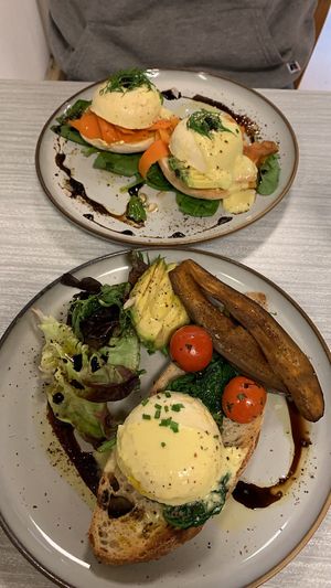   at Sacred Grounds in Exeter