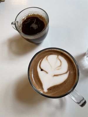   at Sacred Grounds in Exeter