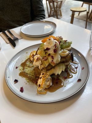   at Sacred Grounds in Exeter