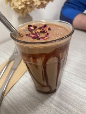   at Sacred Grounds in Exeter