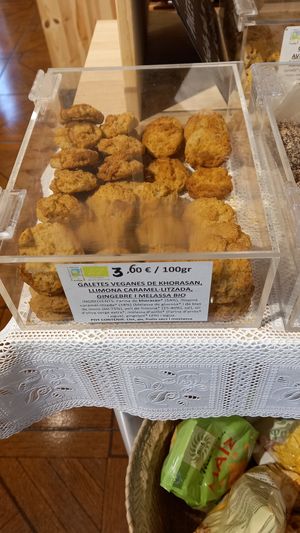 cookies at Dietètica Naturalment in Girona