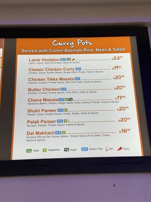 Other Dishes   at Venetian Hotel - Curry Pot in Las Vegas