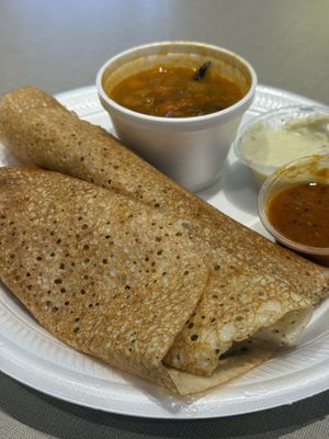 Masala Dosa  at Venetian Hotel - Curry Pot in Las Vegas