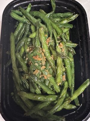 Garlic green beans   at Taste of Thai in East Lansing