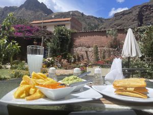 😊 at Hierba Buena in Pisac