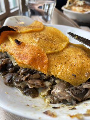 vegan lasagna  at Maus Habitos in Porto