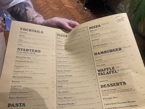 Menu   at Maus Habitos in Porto