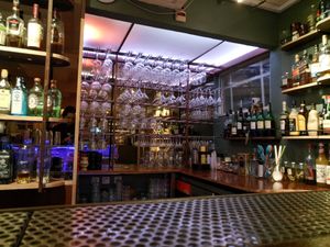 bar interior at Maus Habitos in Porto