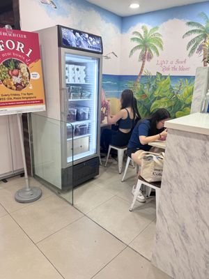 Seating   at Acai Beach Club in Central Singapore