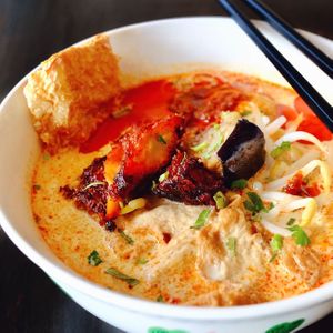Laksa at Little Beans Gourmet in Canning Vale