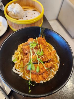 Chicken Katsu udon curry, yum! at Little Beans Gourmet in Canning Vale