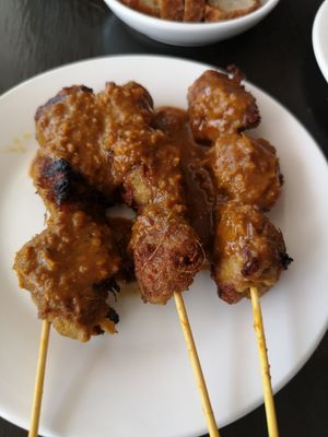 Satay Skewers at Little Beans Gourmet in Canning Vale