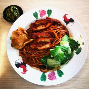 Dry Wonton Noodle at Little Beans Gourmet in Canning Vale