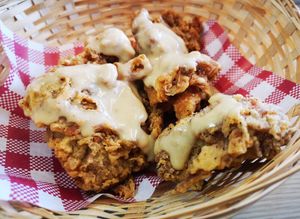 Vegan KFC with Cheeze Sauce at Little Beans Gourmet in Canning Vale