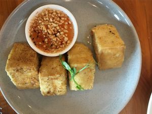 Battered tofu at Chu Thai Eatery in Auckland