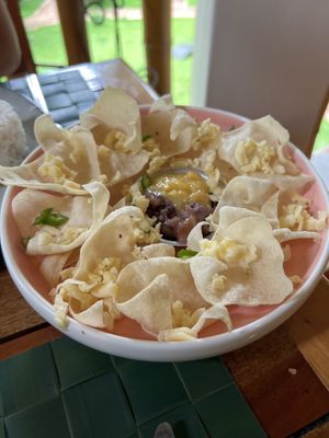 Cassava nachos   at Fox and the Firefly in Bohol