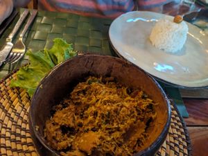 Maranding curry at Fox and the Firefly in Bohol