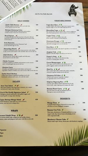   at Fox and the Firefly in Bohol