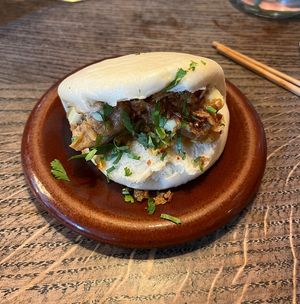 tofu bao bun  at Mr Bao in South East London