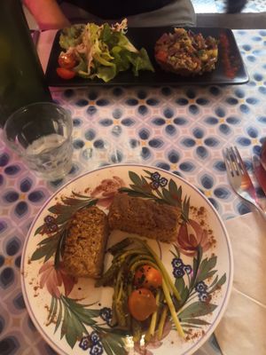 Terrine et tartare de seitan at La Cabane en Ville in Aix-en-provence