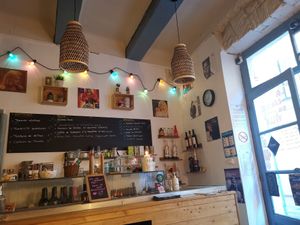 The restaurant at La Cabane en Ville in Aix-en-provence