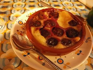 Dessert at La Cabane en Ville in Aix-en-provence
