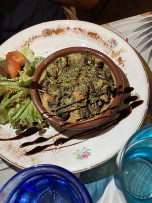 Mushroom bake   at La Cabane en Ville in Aix-en-provence