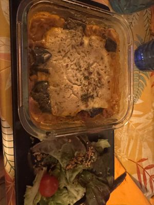 Moussaka  at La Cabane en Ville in Aix-en-provence