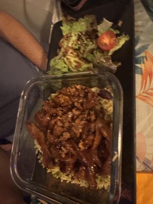 Seitan Yakitori  at La Cabane en Ville in Aix-en-provence