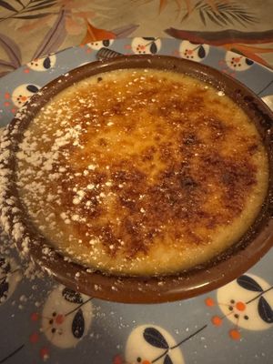 Crème brûlé   at La Cabane en Ville in Aix-en-provence