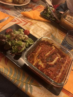 Cannelloni with vegan ricotta   at La Cabane en Ville in Aix-en-provence