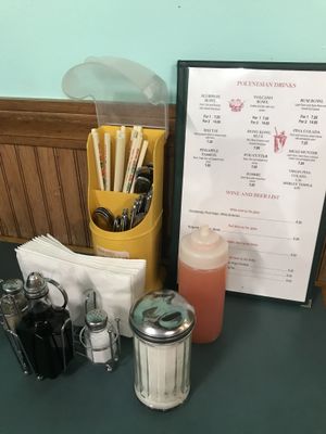 Table at Chopsticks in Bangor