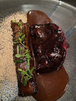 Second main course  at Seven Swans in Frankfurt